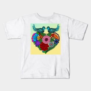 Birds 215 (Style:2) Kids T-Shirt